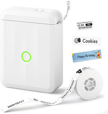 D110 New Version Label Maker Machine with Tape, Handheld Bluetooth