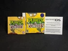 Plants vs. Zombies (Nintendo DS, 2011) No Game! Case And Manual Only!