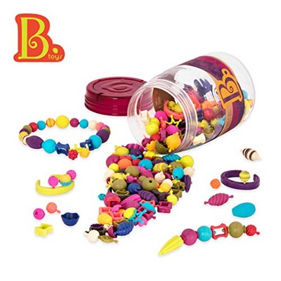 B. toys   Pop Snap Bead Jewelry Set for Kids   Pop Arty!   DIY Craft