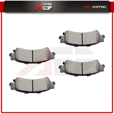 Premium Ceramic Brake Pads Rear Fits Cadillac DeVille Chevrolet Astro GMC Safari