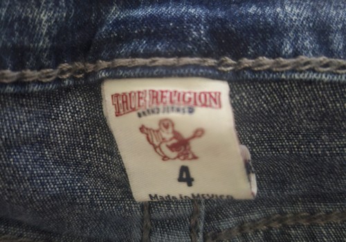 Little Girls True Religion Skinny Jeans Size 4 - Picture 5 of 5