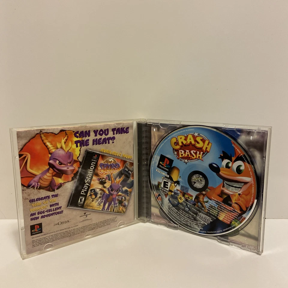 Crash Bash (Sony Playstation 1 PS1) Black Label CIB Complete Tested - Image 3 of 4