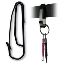 Zak Tool ZT55 Tactical Stealth Police 2.25" Key Ring Holder, Black