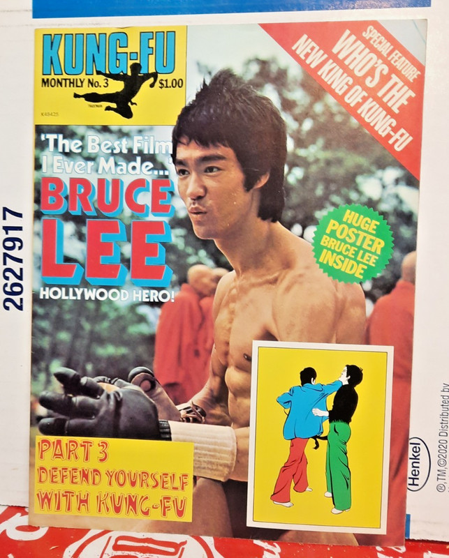 Kung Fu Monthly #9 Bruce Lee Poster