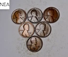 (6) 1915-D Lincoln Wheat Cent Set/Lot ~ Fine/VF ~ 6 Coins ~ ZWL90