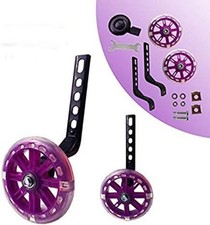 training wheels flash mute wheel bicycle stabiliser mounted Kit compatible fo...
