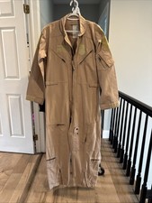 Military Pilot Coveralls Flyers CWU-27/P Desert Tan Flight Suit 42R