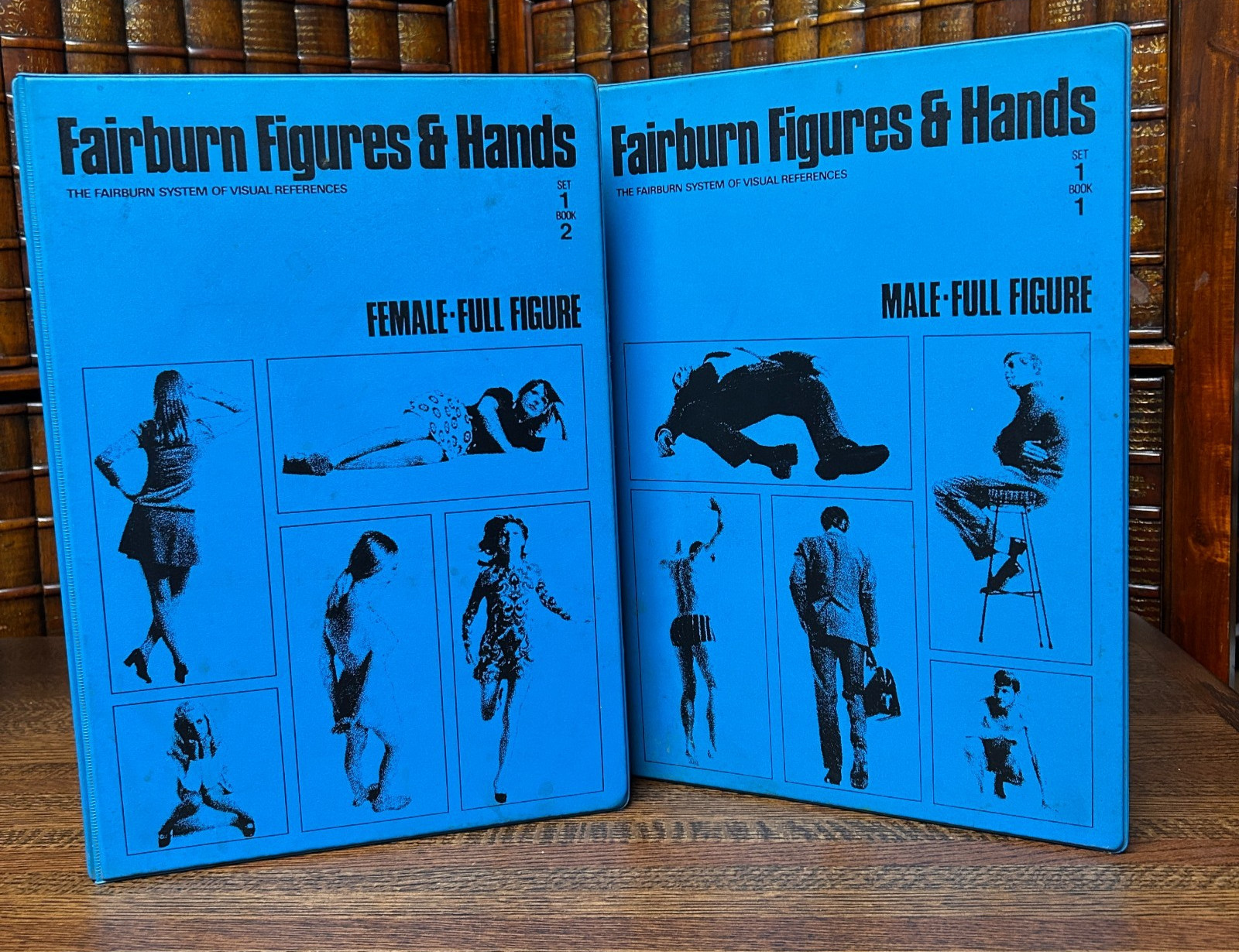 Fairburn Figures and Hands; Set 1 Books 1 & 2 Female; Male Full Figure; 1979