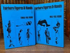 Fairburn Figures and Hands; Set 1 Books 1 & 2 Female; Male Full Figure; 1979