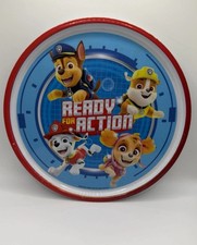 PAW Patrol Ready for Action 8  Kids Plate ZAK Designs Chase Rubble Skye Marshall