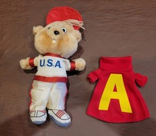 Vintage Alvin the Chipmunk 11" 1983 Plush Great Condition