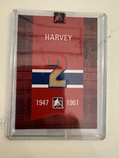 2008-09 ITG Bleu Blanc Rouge Raised To The Rafters Doug Harvey RED 1/1