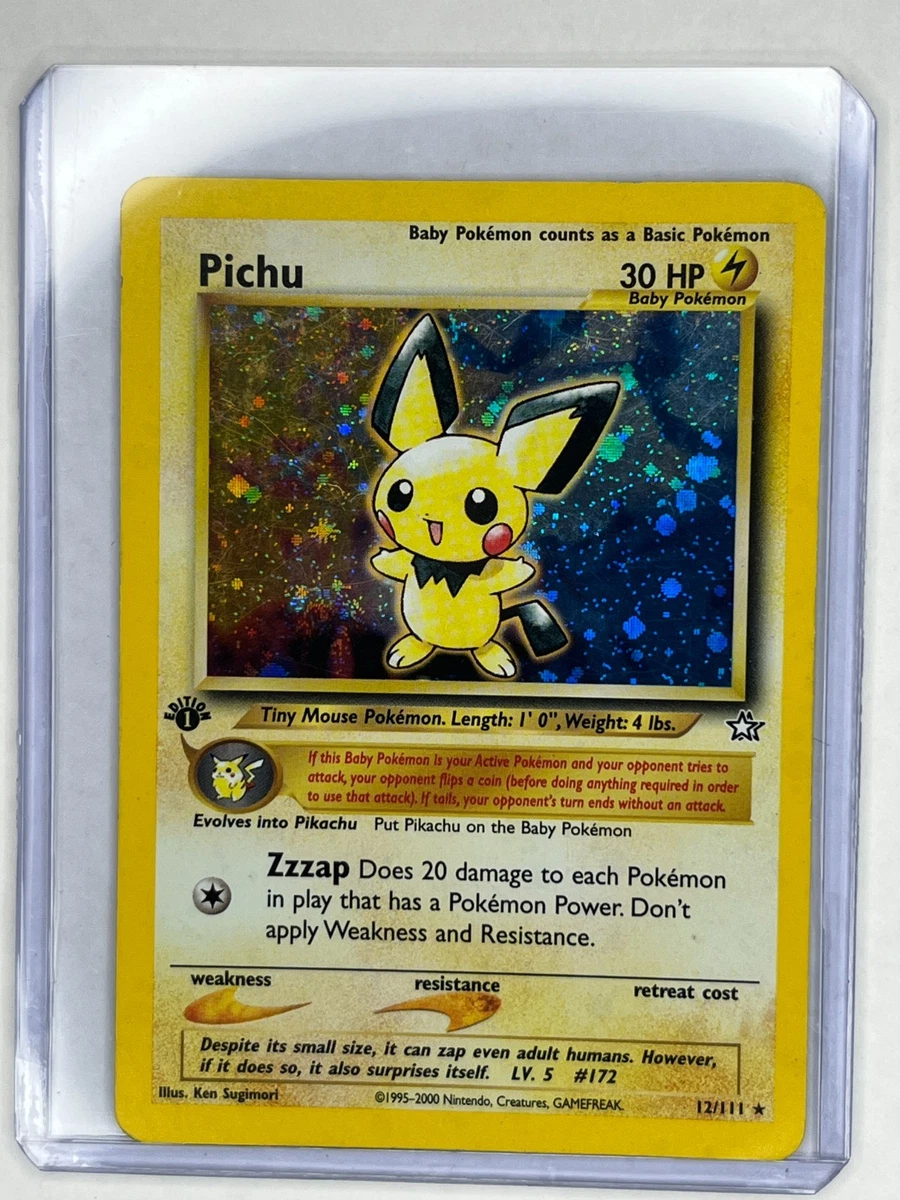Pichu 12/111 Neo Genesis for sale | eBay