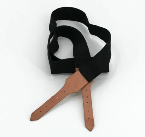 Confederate Black Canvas Cartridge Box Sling