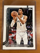 2025-26 Topps Jumbo #OTC-2 Victor Wembanyama Oversized Topps Cards