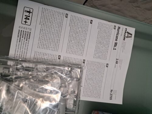 Hurricane Mk.I Italeri 1/48 As New - Imagen 7 de 11