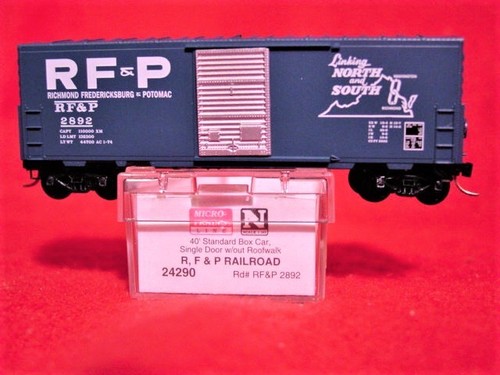Coche de caja MTL 24290 RF&P 40' sin RW #2892 'NUEVO' ESCALA N | Zustand: New