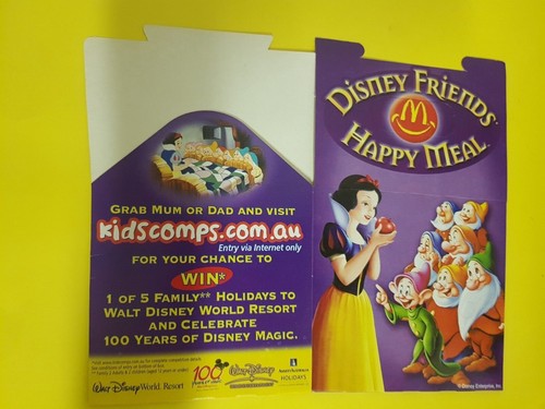 McDonalds Toys Snow White Disney Beanies πNewπ Pick A Toy - Picture 32 of 34