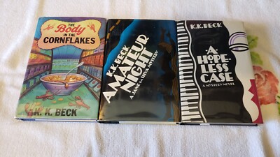 (3) THREE - BOOKS by K. K. BECK 