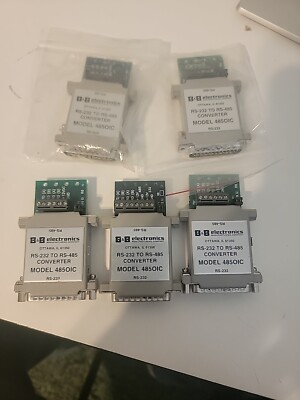  B&B ELECTRONICS RS-232/RS-485 MODEL 485OIC  CONVERTER(362)