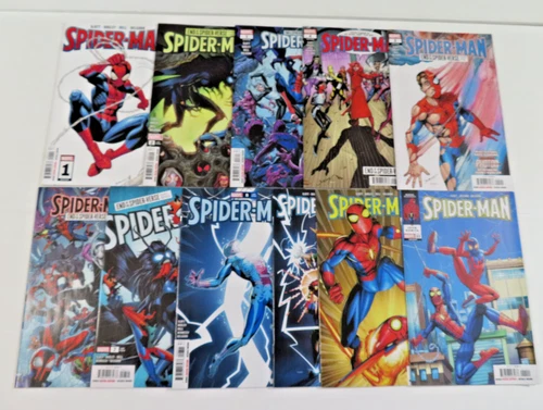 Spider-Man #1-11 Complete Set Series 1st Spider-Boy 2022 Run NM Slott Bagley