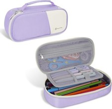 Pencil Case, Large Capacity Multi-Use Pencil Case Box Organizer for Classroom