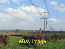 Photo 6x4 Bidlake Farm and more pylons Atrim A view from the road between c2007