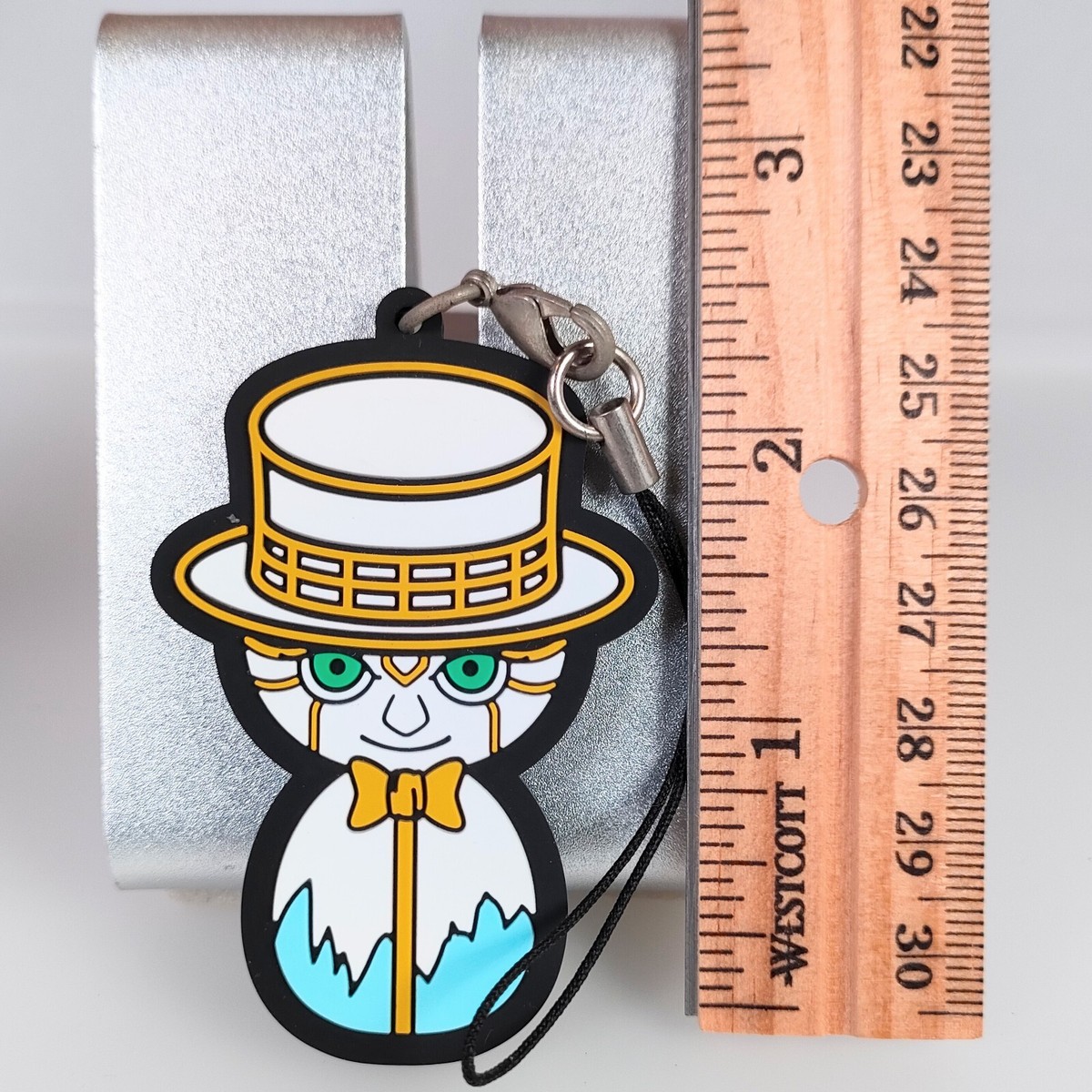 Heaven's Door Jojo's Bizarre Adventure Keychain Rubber Strap Japan