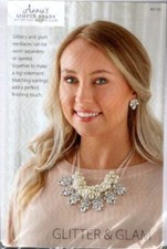 NIP ANNIE'S SIMPLE BEADS KIT OF THE MONTH CLUB GLITTER  GLAM BD130