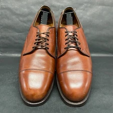 Sz 9 D- Allen Edmonds Fairgate Cap Toe Derby Dress Casual Leather Shoes Men's