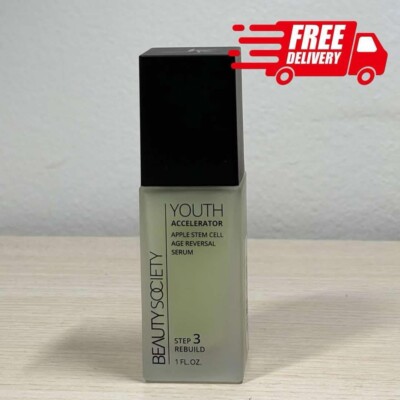 Beauty Society-Youth Accelerator Apple Stem Cell Serum-Free Fast Shipping!!!