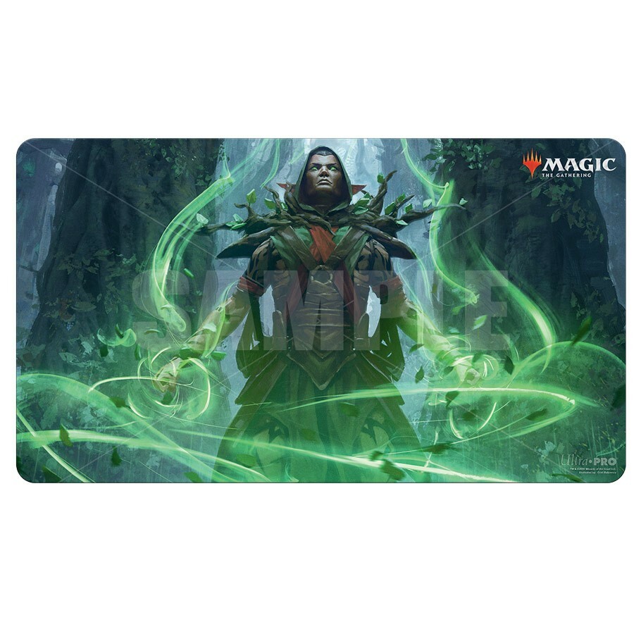 ラノワールのエルフ プレイマット MTG Llanowar Visonary Elf PLAY MAT PLAYMAT ULTRA PRO FOR MTG