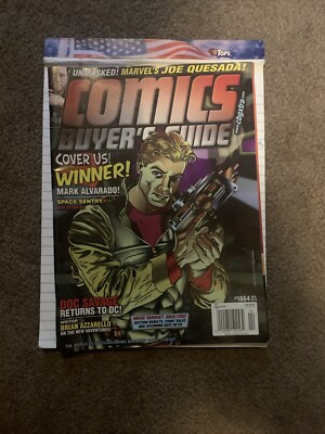 Comics Buyer's Guide #1664 2010-Space Sentry cover-comic info & price guide-FN
