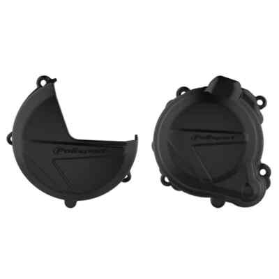 Polisport Black Clutch Ignition Cover Guard Protector BETA Xtrainer 300 16-17