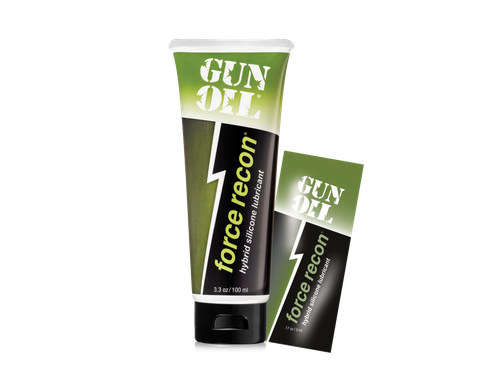 GUN OIL FORCE RECON Silicone Based Personal Lubricant Long Lasting Sex