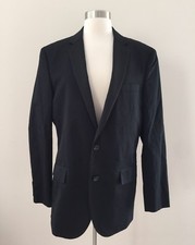 NEW J.CREW LUDLOW TUXEDO JACKET ITALIAN COTTON 40 R B8947 BLACK