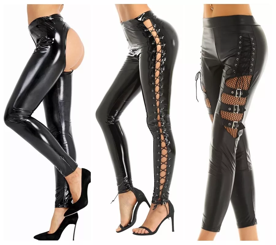 Women Leather Pants 