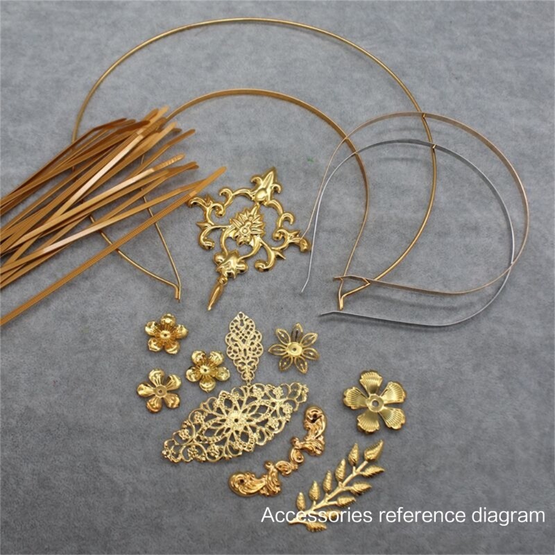 Queen Headband Tiaras Hairband DIY Making Material Women Headdress eBay