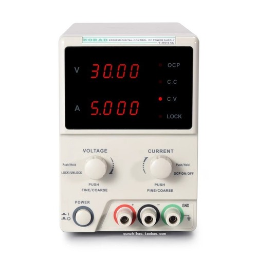 220V High Precision Adjustable Digital DC Regulated Power Supply 30V/5A KA3005D - Picture 7 of 17