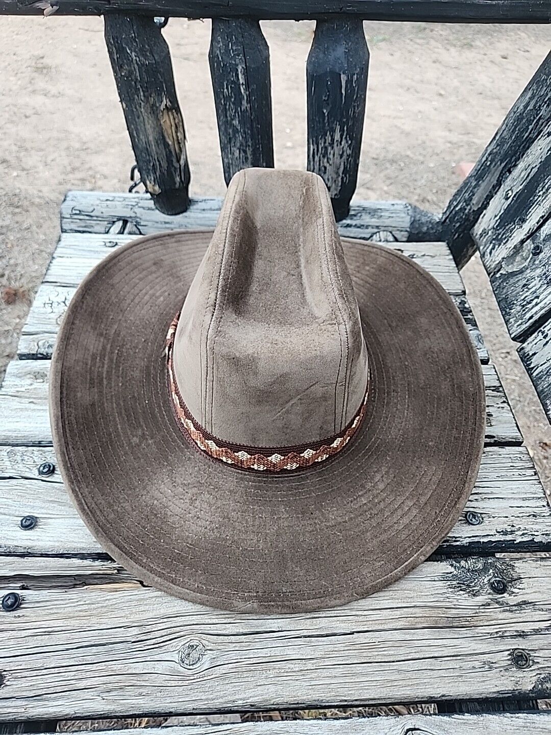 THE DUKE COLLECTION CORDUROY COWBOY WESTERN HAT S… - image 3