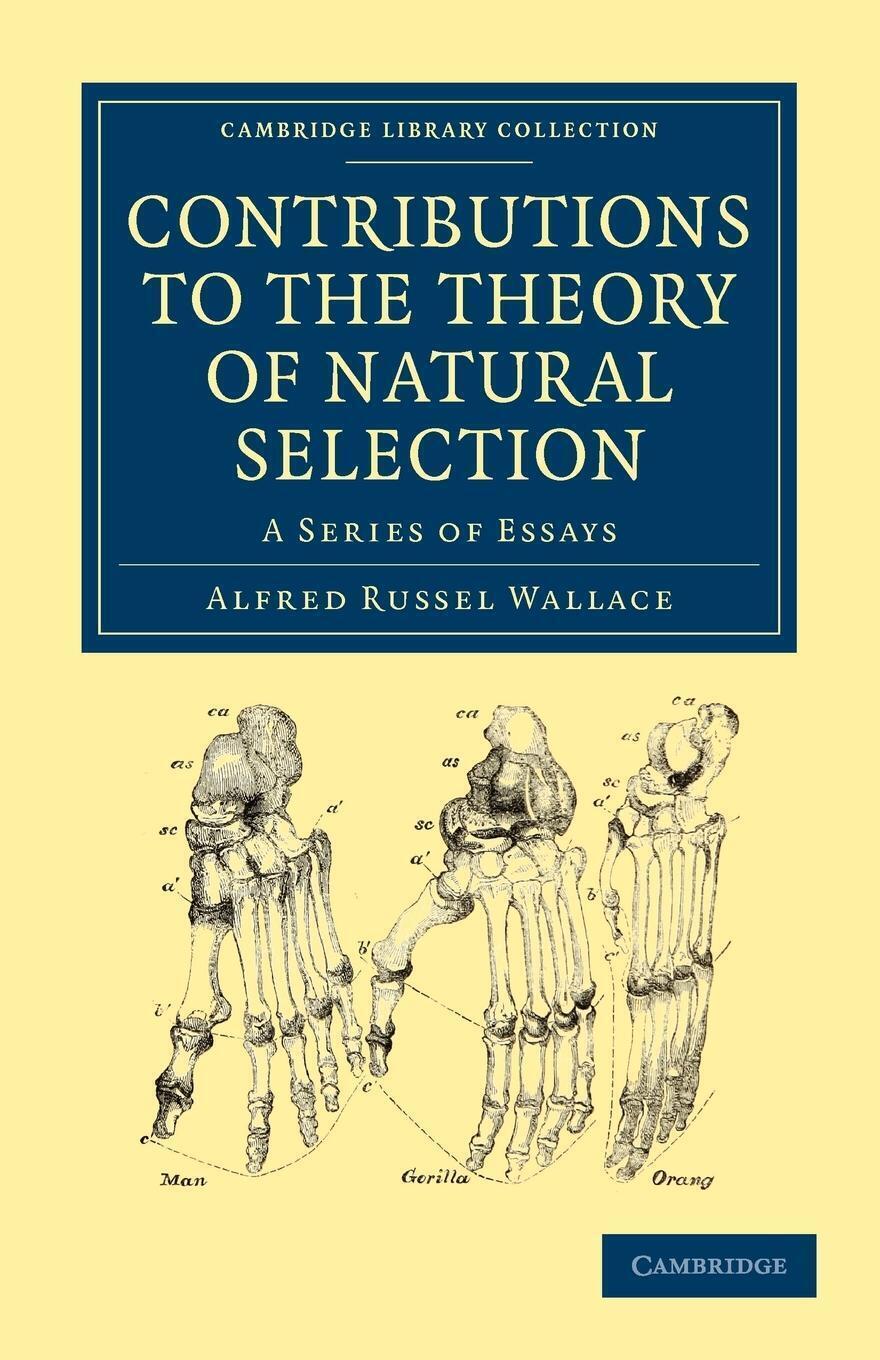 Thumbnail - Contributions To The Theory Of Natural Selection | Alfred Russel
