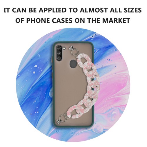 4pcs Phone Case Chain Lovely Phone Case Lanyard Phone Decor Friends Families - 第 2/12 張圖片