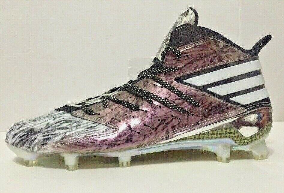 Adidas Freak X Kevlar Football Cleats Silver Black Mens B27692 Size 11.5