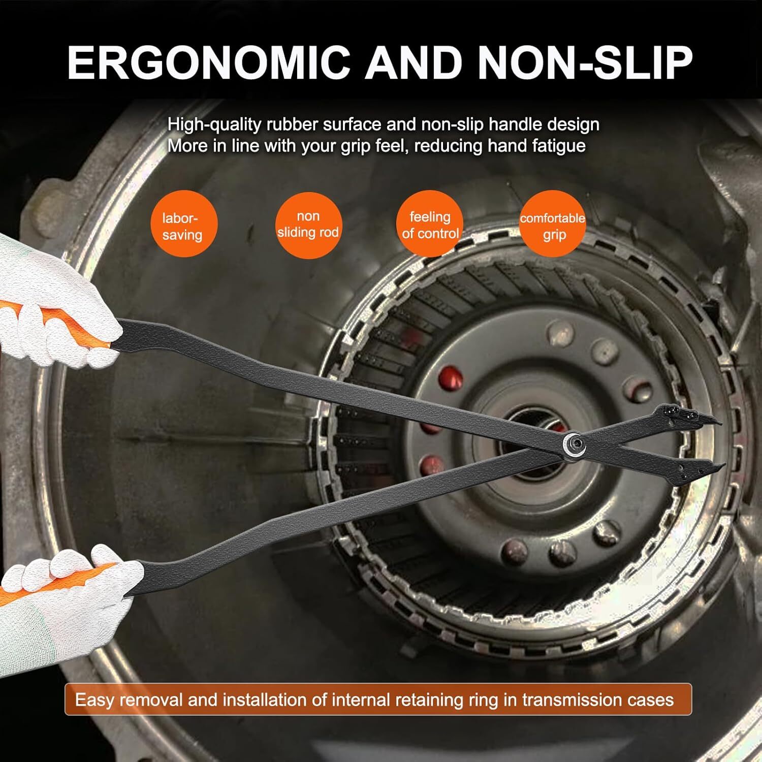 Tools 1489 26" Heavy Duty Snap Ring Pliers Large Internal Retaining Ring Plier