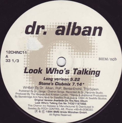 Dr. Alban Look Who's Talking (Vinyl LP)