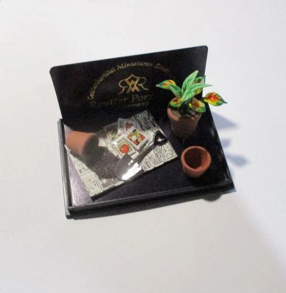 Accesorios para macetas 1.740/6 Reutter CASA DE MUÑECAS miniatura Foto 4 de 4