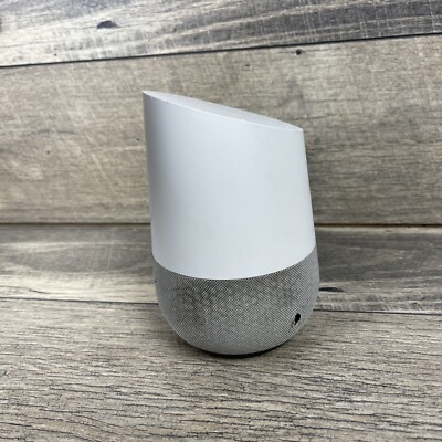 Google Home Smart Speaker with Google Assistant - White / Slate