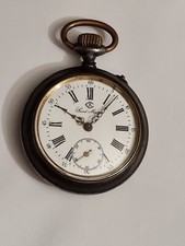 SANDOZ & Co. CHEZARD Taschenuhr "Gold gab ich für Eisen:" RARITÄT um 1914-1916