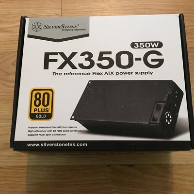 SilverStone SST-FX350-G 350W Flex ATX Power Supply PSU 80 PLUS Gold