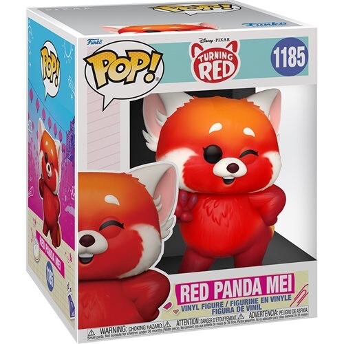 Funko Pop Disney Pixar Turning Red RED PANDA MEI 1185 6-Inch Vinyl